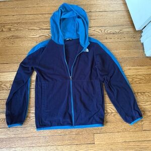 The North Face Fleece Hooded Jacket - Size Large
